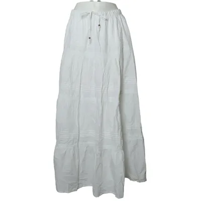 Maxi skirt (White) from Fashion Safari Cotton