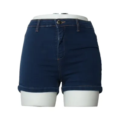 Denim shorts (Blue) from Tally Weijl Cotton, Elastane, Polyester