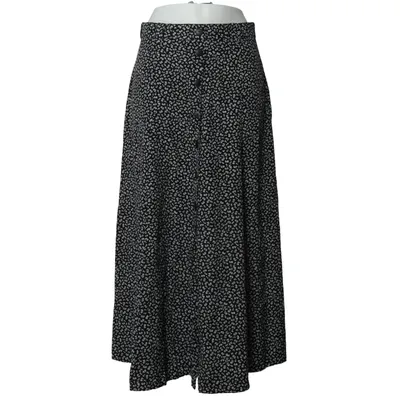 Jupe longue (Noir, Blanc) de Barisal Viscose