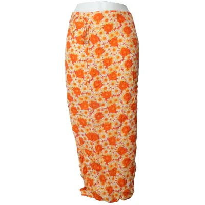 Wrap skirt (Orange, Yellow, White) from Lorsay