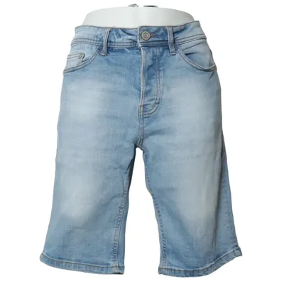 Short en jean (Bleu) de Peacocks Coton, Élasthane