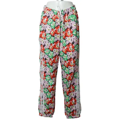 Joggers (White, Multicolored) from Adidas x Marimekko Recycled polyester