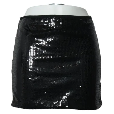 Nederdel (Sort) fra Castro Elastan, Viscose