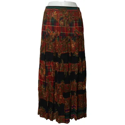 Skirt (Red, Green, Multicolored) from Verse Polyester