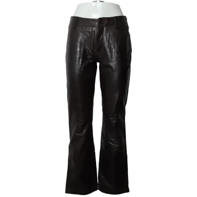 Läderbyxor (Brun) från Conleys Skinn, Polyester