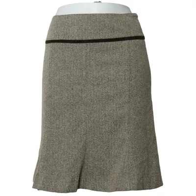 Nederdel (Grå) fra Miss H. Elastan, Polyester, Viscose