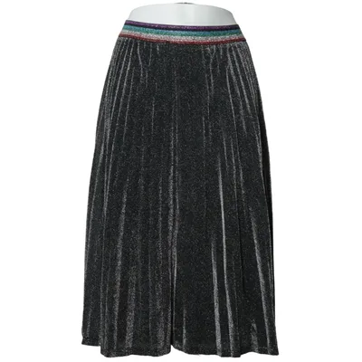 Rok (Zilver, Meerkleurig) van Second Script Metallvezel, Polyamide, Polyester