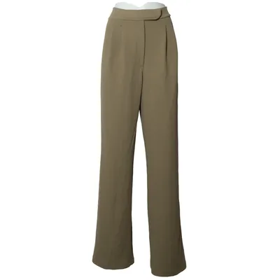 Chinos (Green) from Trendyol Elastane, Polyester