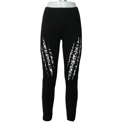 Leggings (Schwarz, Mehrfarbig) von Rock Rebel Baumwolle, Elasthan