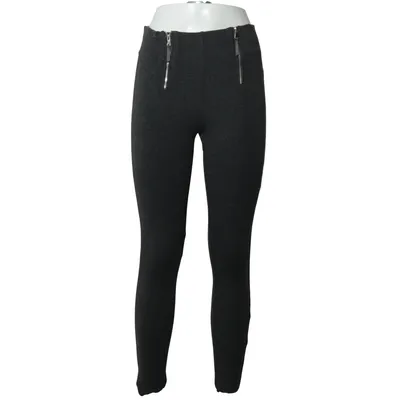 Pants (Gray) from Shiny Design Cotton, Elastane, Polyamide