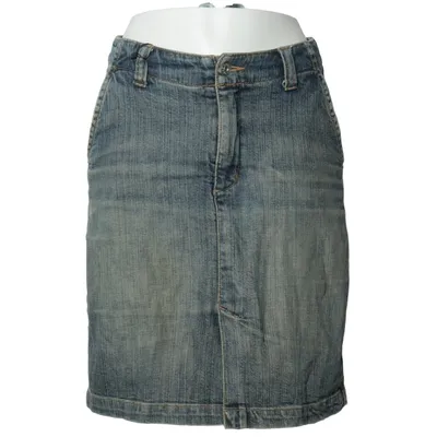Denim skirt (Blue) from More & More Cotton, Elastane