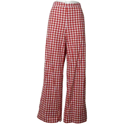 Pyjamahose (Rot, Weiß) von Mage Baumwolle