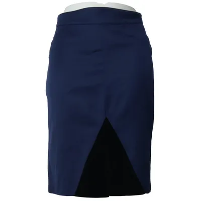 Rock (Blau, Schwarz) von Thierry Mugler Couture