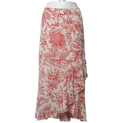 Jupe portefeuille (Blanc, Rouge) de Sara Lindholm Polyester