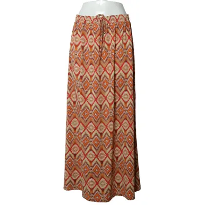 Maxi rok (Bruin, Groen, Oranje) van Noah Elastaan, Polyester