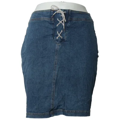 Jeanskjol (Blå) från Lalique Bomull, Elastan