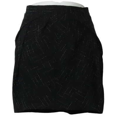 Rok (Zwart, Wit) van Stile Benetton Acetaat, Acryl, Elastaan, Polyamide, Polyester, Viscose, Wol