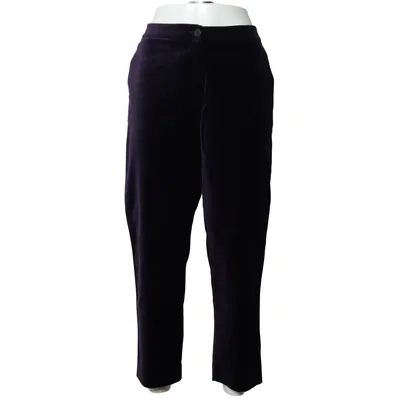 Corduroy pants (Purple) from Comptoir des Cotonniers Cotton, Polyester, Viscose