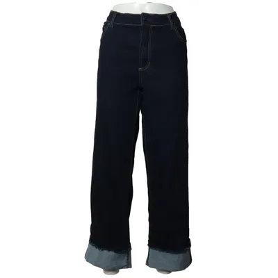 Jeans (Blå) från Gina Laura Bomull, Elastan, Polyester