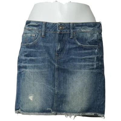 Spijkerrok (Blauw) van G-Star Raw Katoen, Polyurethaan