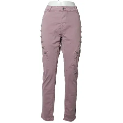 Jean (Rose) de Laulia Denim Makers Coton, Élasthane, Polyester