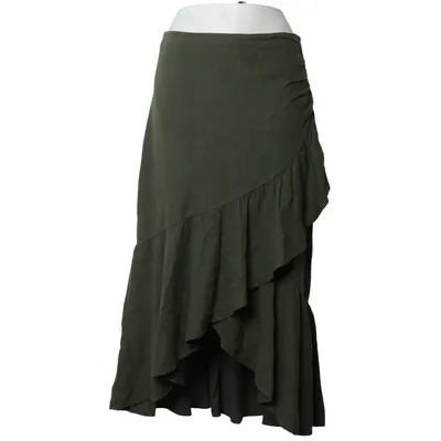 Wrap skirt (Green) from Zara