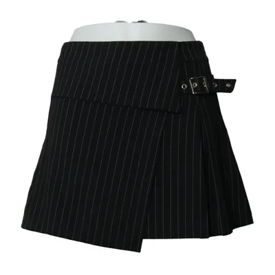 Skirt (Black) from Bershka Elastane, Polyester, Viscose