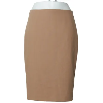 Skirt (Beige) from Hallhuber Donna Elastane, Polyester, Viscose