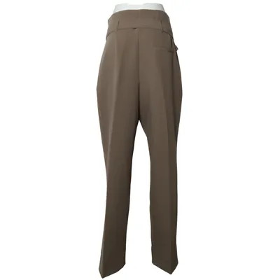 Palazzo broek (Beige) van MbyM Elastaan, Polyester, Viscose