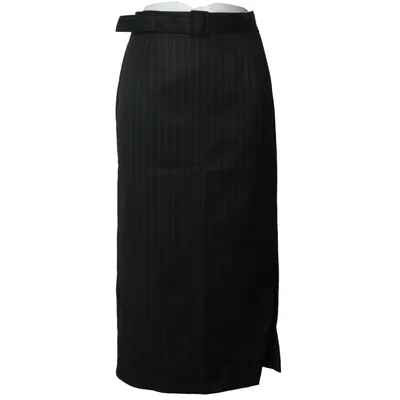 Wikkelrok (Zwart) van La Petite Francaise Elastaan, Polyester, Viscose