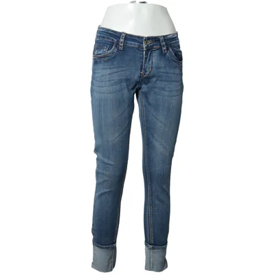 Jeans (Blå) fra Miss RJ Bomuld, Elastan, Polyester