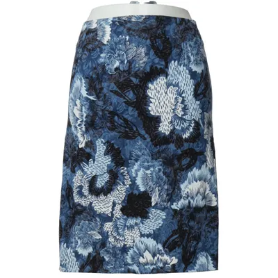 Nederdel (Blå, Sort, Hvid) fra No1 Elastan, Polyamid, Polyester, Viscose