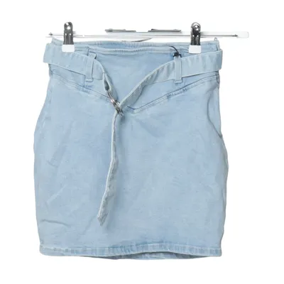 Jeansnederdel (Blå) fra Bershka_BSKGIRL Bomuld, Elastan