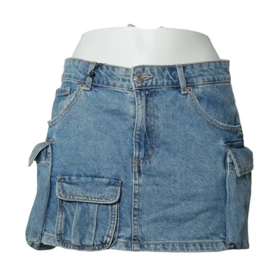 Jeansnederdel (Blå) fra Pull & Bear