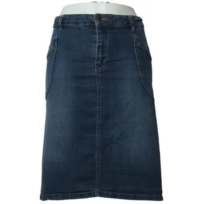 Jupe en jean (Bleu) de Cheer Coton, Élasthane, Polyester