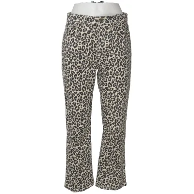 Spijkerbroek (Beige, Zwart, Meerkleurig) van Zara Katoen, Polyester