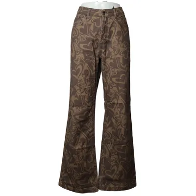 Spijkerbroek (Bruin, Beige) van The Ragged Priest Katoen