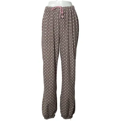 Pantalon de pyjama (Marron, Blanc) de New Woman Polyester