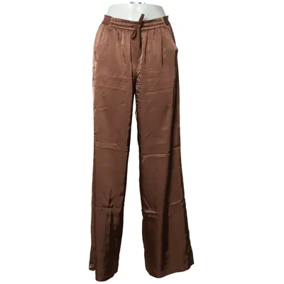 Palazzo pants (Brown) from Summum Woman Acetate, Polyester, Viscose