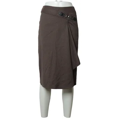 Nederdel (Brun) fra Adolfo Dominguez Elastan, Polyester, Viscose
