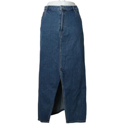 Denim skirt (Blue) from H&M Cotton