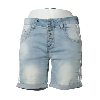 Jeansshorts (Blå) från Place du Jour Bomull, Elastan