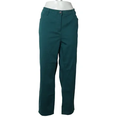 Chinos (Green) from Mona Cotton, Elastane