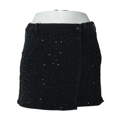 Jeansnederdel (Sort) fra Redial Bomuld, Elastan, Polyester