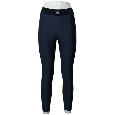 Sportleggings (Blauw) van Alo Yoga Elastaan, Polyester