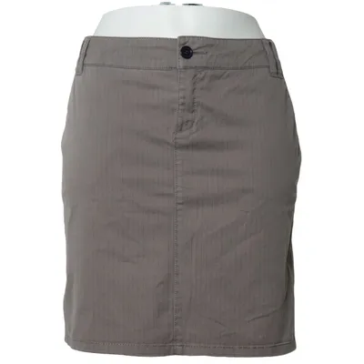 Skirt (Gray) from Mango Casual Sportswear Cotton, Elastane