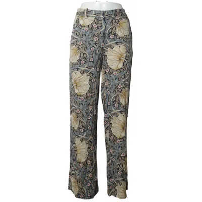 Pantalon (Bleu, Beige, Multicolore) de Morris & Co x H&M Lyocell, Polyester, Viscose