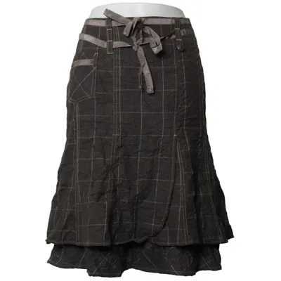 Nederdel (Grå) fra Biba Acetat, Polyester, Viscose