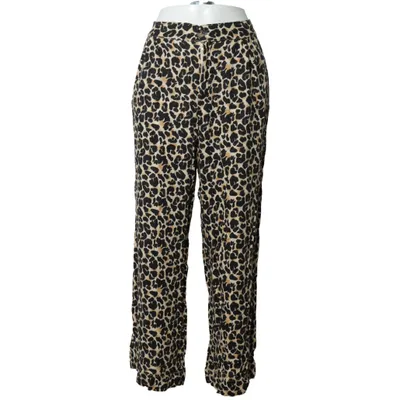 Palazzo pants (Beige, Black) from Hema Linen, Viscose