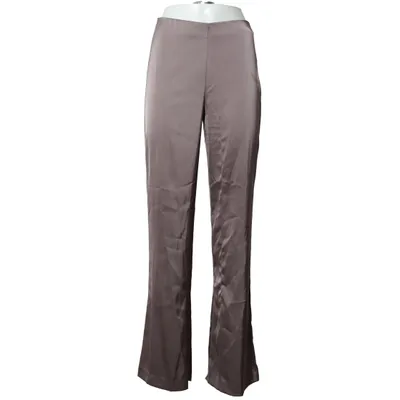 Palazzo pants (Purple) from Zara Elastane, Polyester